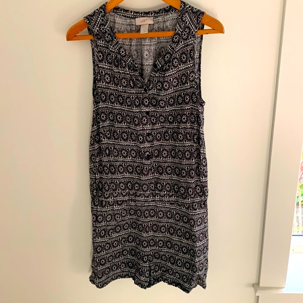 LOFT factory linen romper